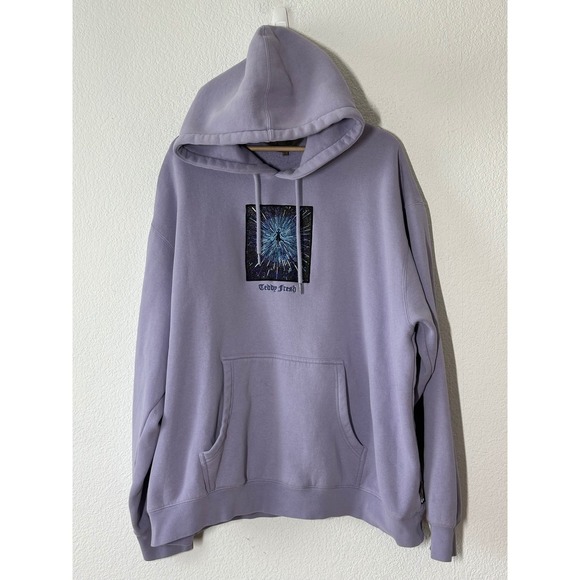Teddy Fresh Other - Teddy Fresh X Magic The Gathering TF H3H3 Hoodie 3XL Purple Embroidered Logo